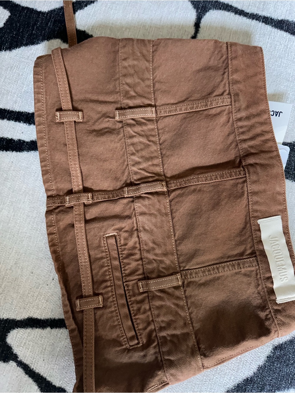 Jacquemus Utility Cargo Skirt  NWT